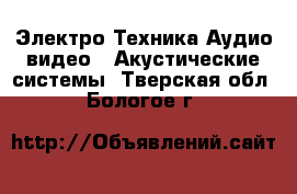 Электро-Техника Аудио-видео - Акустические системы. Тверская обл.,Бологое г.